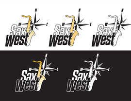 #28 for Logo Design for SaxWest band by arturkh