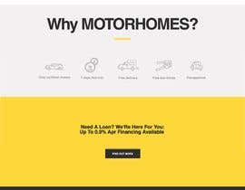 #90 untuk Design a website for a Motorhome selling company oleh kkkchung
