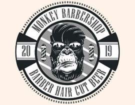 #87 for MONKEY BARBERSHOP by juliopch93