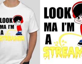 #29 ， T shirt Design for Game Streaming or live streaming in general 来自 KaimShaw