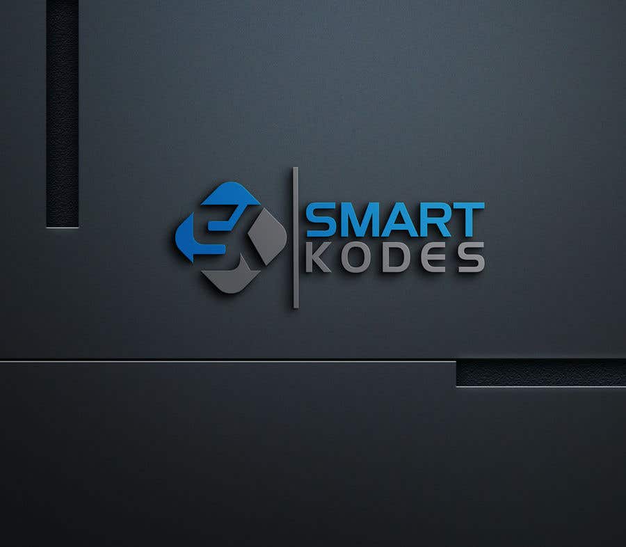 Bài tham dự cuộc thi #120 cho                                                 Design a logo for SmartKodes software services company, using hint from attached files.
                                            