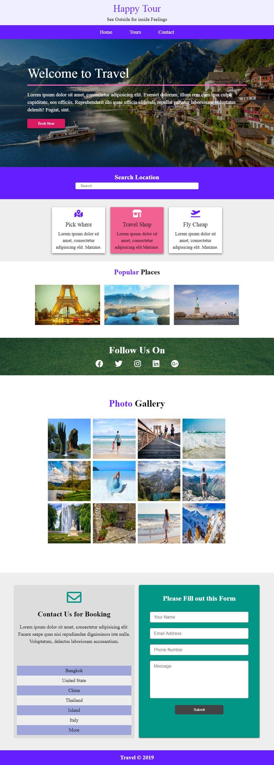Contest Entry #6 for                                                 Create A Travel Agency Newsletter
                                            