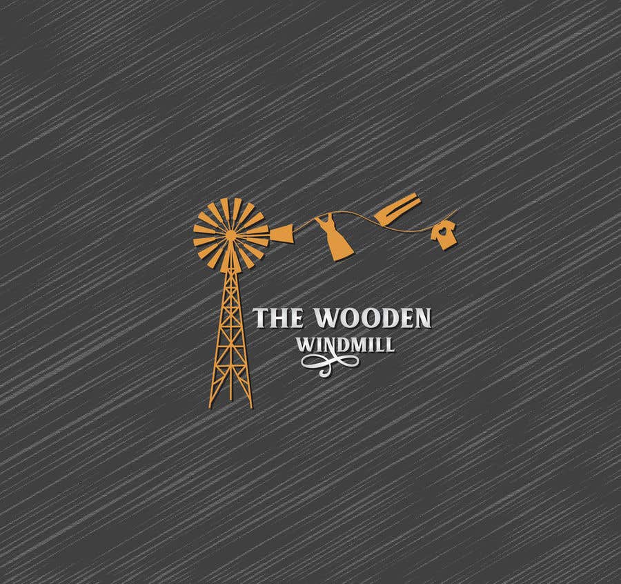 Participación en el concurso Nro.81 para                                                 Wooden WIndmill Logo Design
                                            