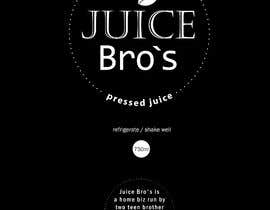 #14 for Design 2 labels for a juice glass bottle by bogdanarobochek
