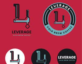 #222 pёr &quot;Leverage&quot; draft Cold Brew Coffee on tap! Logo and Wordmark nga josemb49