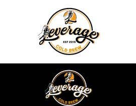 #218 pёr &quot;Leverage&quot; draft Cold Brew Coffee on tap! Logo and Wordmark nga artdjuna