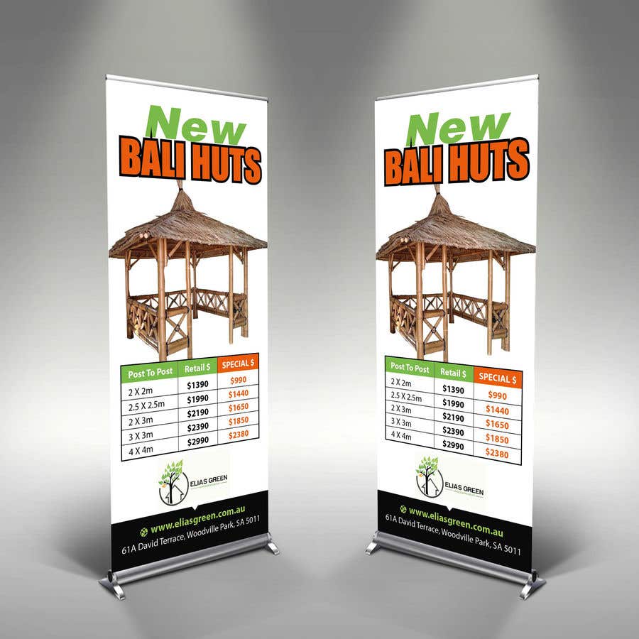 Contest Entry #19 for                                                 design a pull up banner
                                            