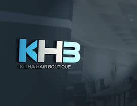 #23 for I am a hair company that sell hair. The name of my hair company is KHB (Kitha Hair Boutique). I need a logo design I want the letter KHB to stand out. I prefer colors Pink, Gold, &amp; Black or Red, Gold, &amp; Black. by sazedurrahman02