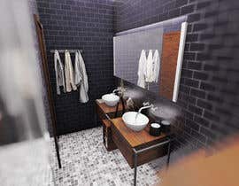 #18 para 3D model + interior design for bathrooms and bedrooms de marikabakova