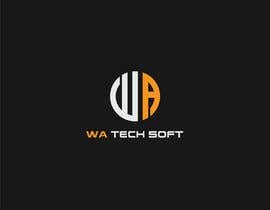 #54 untuk Logo for IT outsourcing company: Wa Tech Soft. Do not submit logo generated logo oleh alim132647