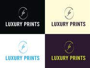 #207 para Luxury Prints Logo Design por alomgirbd001