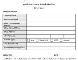 #6 for Redesign a Credit Card Auth Form by s0haibsalman
