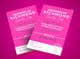 Imej kecil Penyertaan Peraduan #21 untuk                                                     Pink Table Talk Flyer
                                                