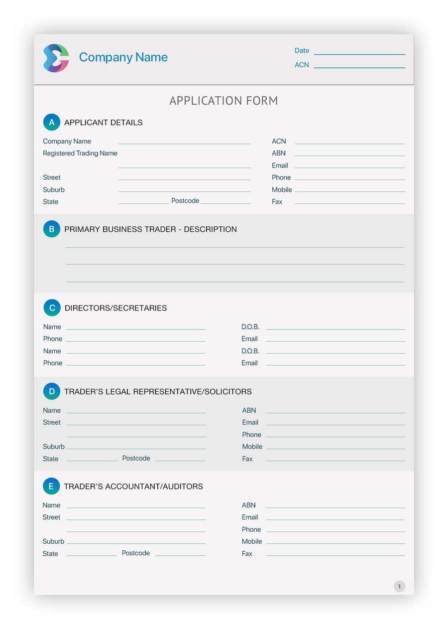 Kilpailutyö #27 kilpailussa                                                 Graphic Design Application Form
                                            