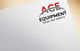 Ảnh thumbnail bài tham dự cuộc thi #1762 cho                                                     ACE Equipment Sales and Service Logo
                                                