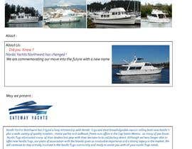 #20 pёr Update Design of Website for Boat Brokerage nga Sumaiyarah