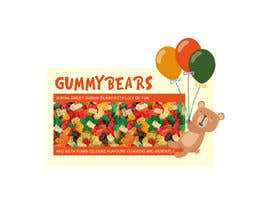 #9 for Design label for gummy bear bottle by meemmehemud