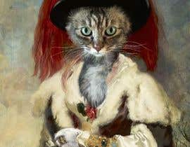 #176 ， Photoshop a cat&#039;s head into a painting 来自 graphicart
