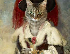 Nro 136 kilpailuun Photoshop a cat&#039;s head into a painting käyttäjältä grrimage