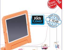Nro 8 kilpailuun Packaging Design for Shockproof Kids iPad Case käyttäjältä dyv