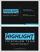 Miniatura da Inscrição nº 29 do Concurso para                                                     Business Card Design for Highlight Triathlon Team
                                                