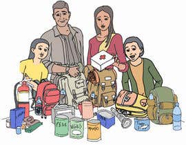 #12 for Family Emergency Preparedness Planning Illustrations by munim666