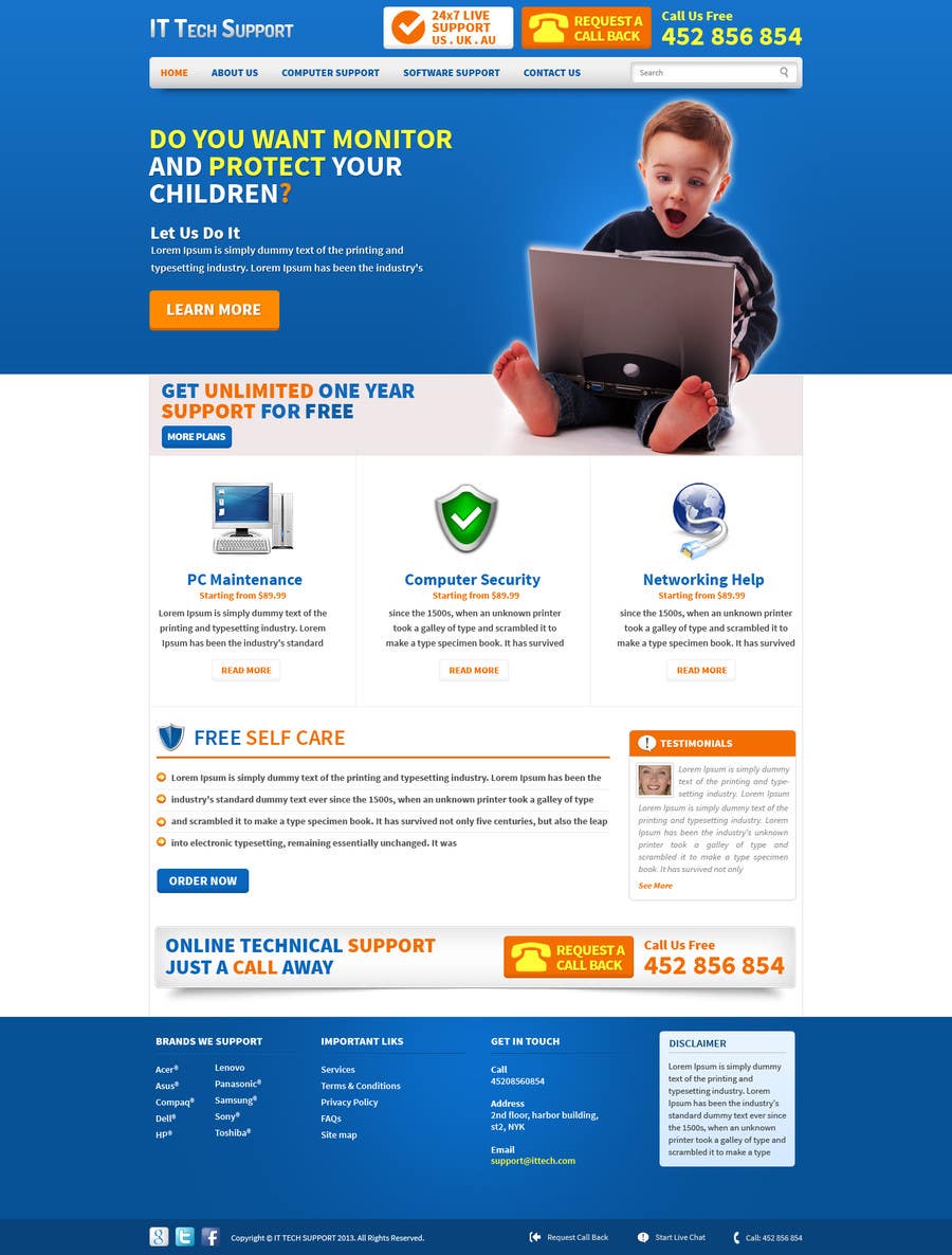 
                                                                                                                        Konkurrenceindlæg #                                            10
                                         for                                             Wordpress Theme Design for IT Tech Support Help $650 to $1000
                                        