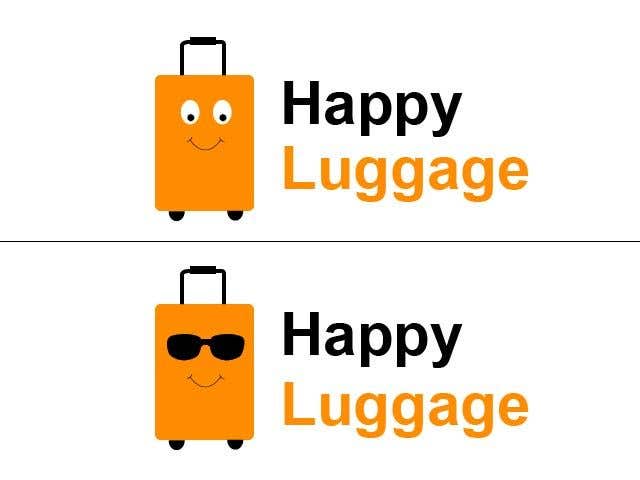 Participación en el concurso Nro.30 para                                                 create a visual/logo "happy luggage"
                                            