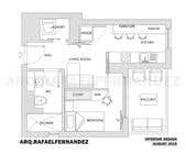 #86 untuk Please take a look on attached floor plan. We are looking for a way to move from 1 to 2 room flat oleh arqfernandezr