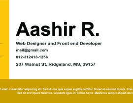 #4 para Email signature 81419 de AashirRasheed