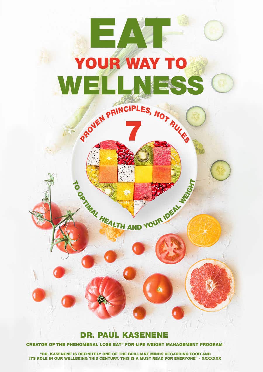 Contest Entry #18 for                                                 Book cover design for a healthy eating book
                                            