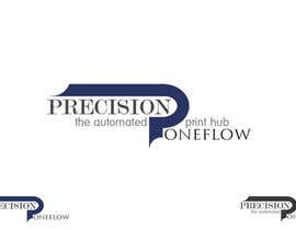 #53 dla Logo Design for Precision OneFlow the automated print hub przez omzeppelin
