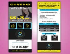 #70 for Postcard style flyer for telecom business double sided by nurmohammad9211