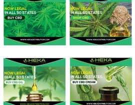 #19 for CBD store needs 4 Banners 300x250 by Lifehelp