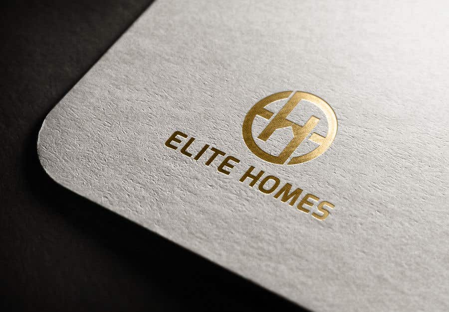 Penyertaan Peraduan #176 untuk                                                 Elite Homes Logo Design
                                            