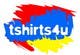 Wettbewerbs Eintrag #5 Vorschaubild für                                                     Logo Design for new online tshirt shop - tshirts4u
                                                