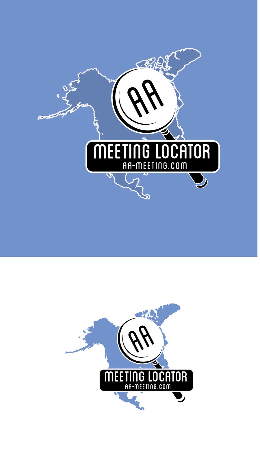 
                                                                                                                        Konkurrenceindlæg #                                            9
                                         for                                             LOGO Design forAA Meeting Locator
                                        