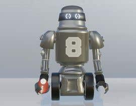 #19 for Computer football game needs a fun-looking robot player. by jsra14