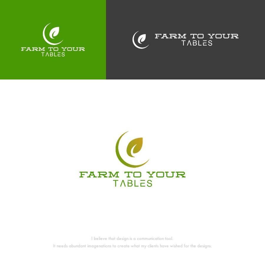 Inscrição nº 52 do Concurso para                                                 Need Logo For my ecommerce website  (farm to your tables)
                                            