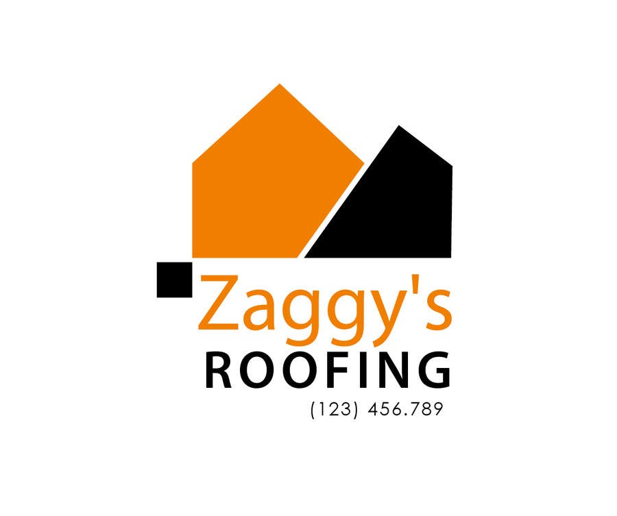 Penyertaan Peraduan #95 untuk                                                 Logo Design for Zaggy's Roofing
                                            