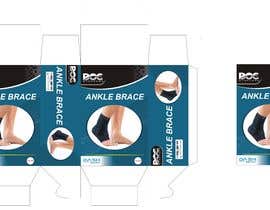 #5 for Product Packaging design for ankle brace bag 20cmX30CM by rosead