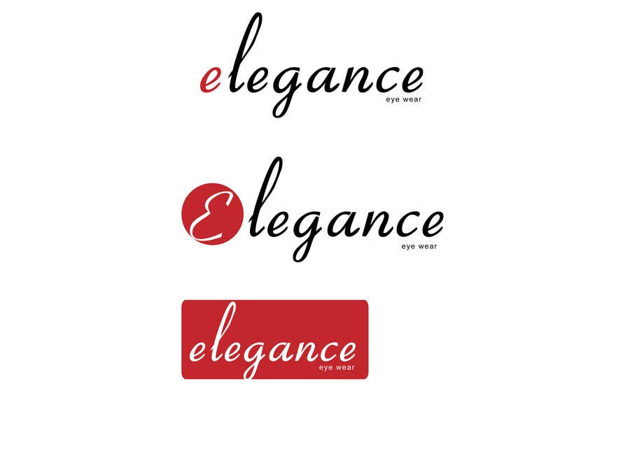 Konkurrenceindlæg #1 for                                                 Logo Design for Elegance Eye Wear
                                            