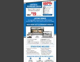 #106 for Custom Flyer for Recruiting Real Estate Agents by karimulgraphic