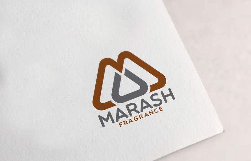 Konkurrenceindlæg #59 for                                                 New logo for my company name MARASH fragrance and keep the back round yellow colo
                                            