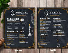 #24 for Build Menu for Hookah Lounge by Pictorialtech