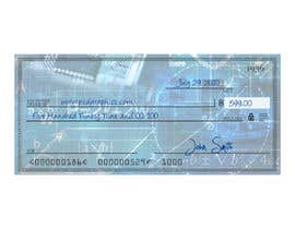 #12 para Create a background image for a US check for my company por ExpertSajjad
