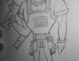 Nambari 8 ya Make a character design of a superhero constructor na Bateriacrist