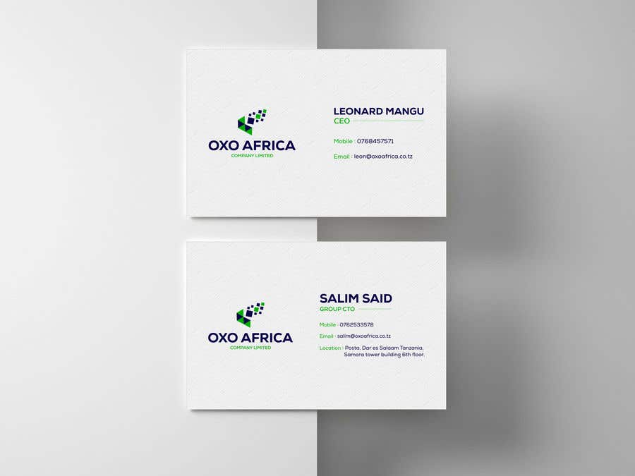 Contest Entry #9 for                                                 Design a Logo and Business Card for OXO Africa
                                            