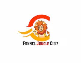 #6 pentru Funnel Jungle Club logo. These are just ideas but I’m open to others, Maybe you can add a salesfunnel symbol or my lion (must be the same if you it, this lion is part of my product) or simply nothing. de către selimreza9205