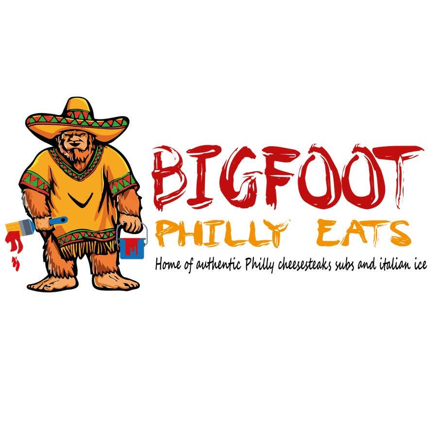 Contest Entry #34 for                                                 Need a logo for new business - opening a take out restaurant-  Sasquatch or big foot themed
                                            
